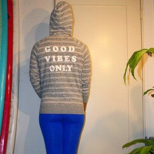 Spiritual Gangster Good Vibes Only Zip Up